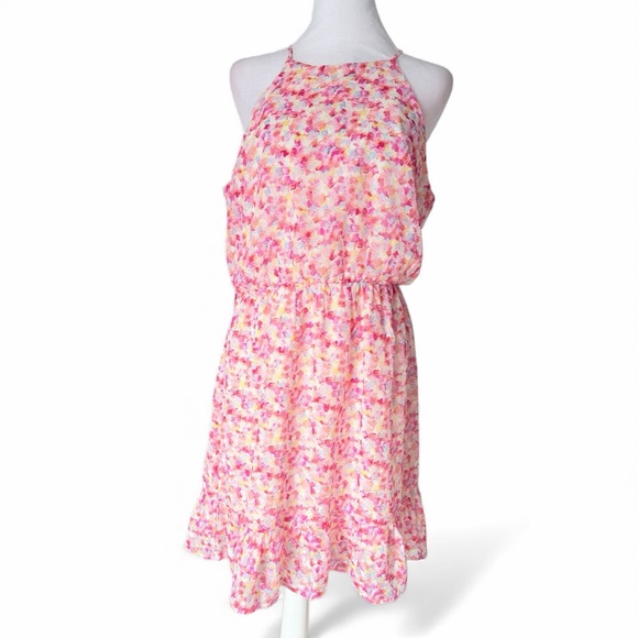 She + Sky Multicolor Floral Kids Dress size large - Picture 5 of 11